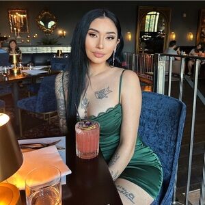 Fashion nova satin mini dress